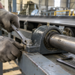 how to replace a pillow block bearing